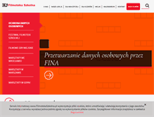 Tablet Screenshot of filmotekaszkolna.pl